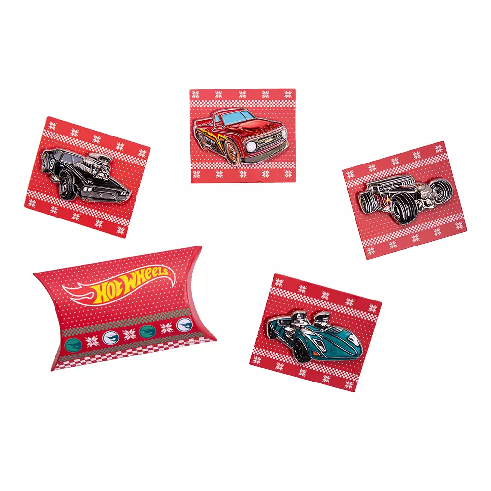 Picture of 2024 Pamp Suisse Hot Wheels Night Shifter Holiday Mystery Box 1 oz Silver Coin