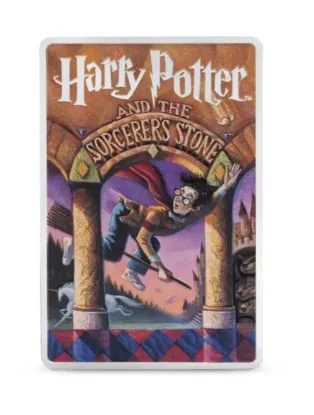 Picture of 2025 Agoro Harry Potter and the Sorcerer's Stone 2 oz Colorized Silver Coin