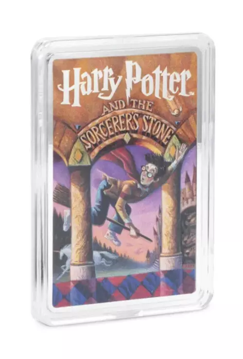 Picture of 2025 Agoro Harry Potter and the Sorcerer's Stone 2 oz Colorized Silver Coin