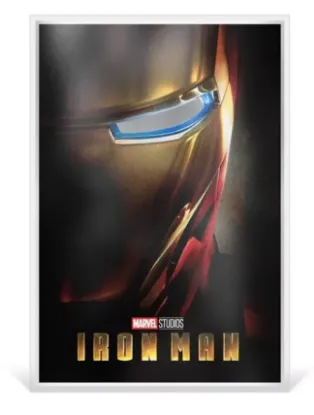 Picture of 2024 Agoro Marvel Avengers Infinity Saga Phase One Iron-Man 1.5 oz Silver Foil