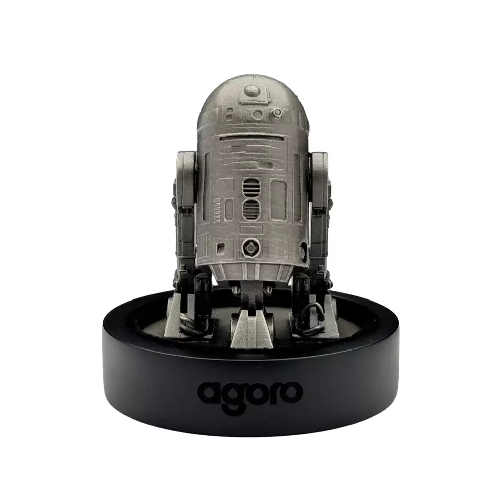 Picture of 2024 Agoro Star Wars R2-D2 3D Miniature ~136.6 Gram .999 Silver