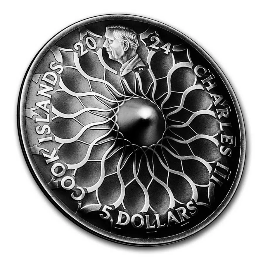 Picture of 2024 CIT Spinning Coin 1 oz Ultra High Relief Antique Silver Coin - 30560