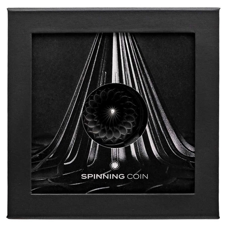 Picture of 2024 CIT Spinning Coin 1 oz Ultra High Relief Antique Silver Coin - 30560