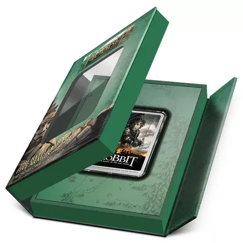 Picture of 2023 New Zealand Mint Hobbit Battle of the Five Armies Poster 1 oz Silver Coin