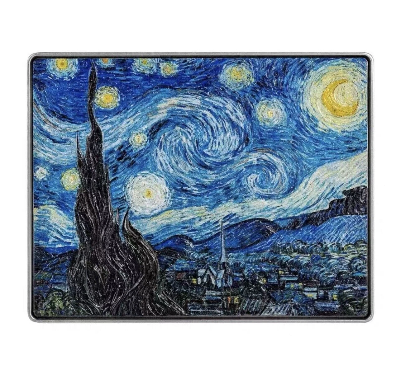 Picture of 2023 Starry Night Vincent Van Gogh 1 oz Silver & 14 oz Copper Collectible Coin