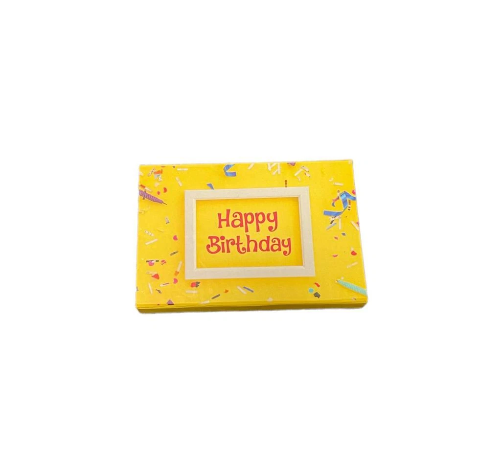 Picture of Pamp MMTC Happy Birthday Gift Box - 20 Gram Colorized Silver Coin - Yellow Box