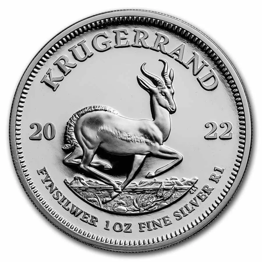 Picture of 2022 South Africa Mint Krugerrand 1 oz Silver Proof Coin (Capsule, Box, Coa)