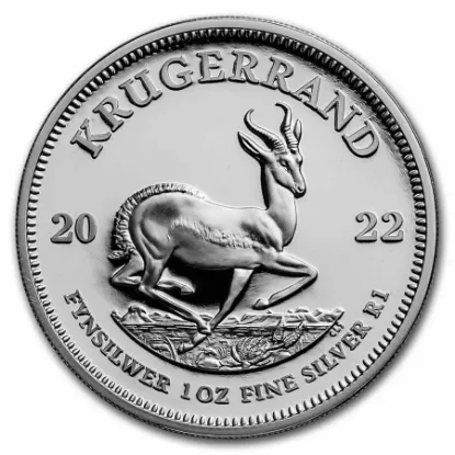 Picture of 2022 South Africa Mint Krugerrand 1 oz Silver Proof Coin (Capsule, Box, Coa)