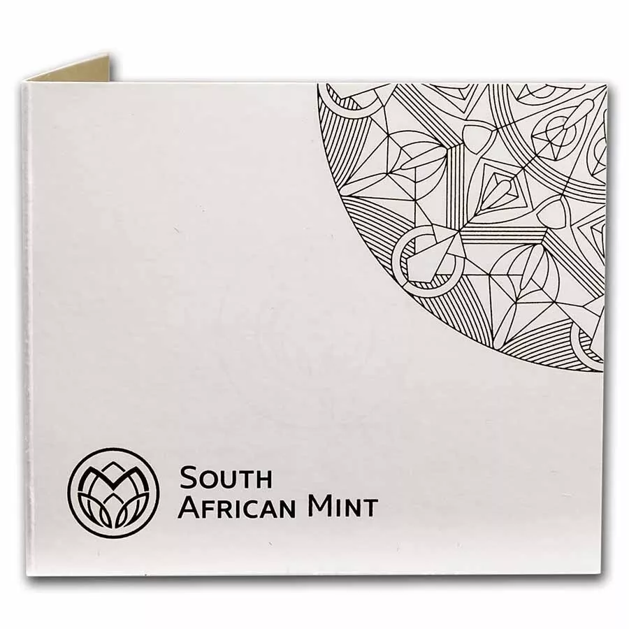 Picture of 2022 South Africa Mint Krugerrand 1 oz Silver Proof Coin (Capsule, Box, Coa)