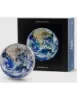 Picture of 2022 Earth Puzzle High Relief 1 oz Colorized Antique Silver & 4.5 oz Copper Coin