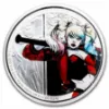 Picture of 2024 New Zealand Mint DC Batman - Harley Quinn 1 oz Colorized Proof Silver Coin