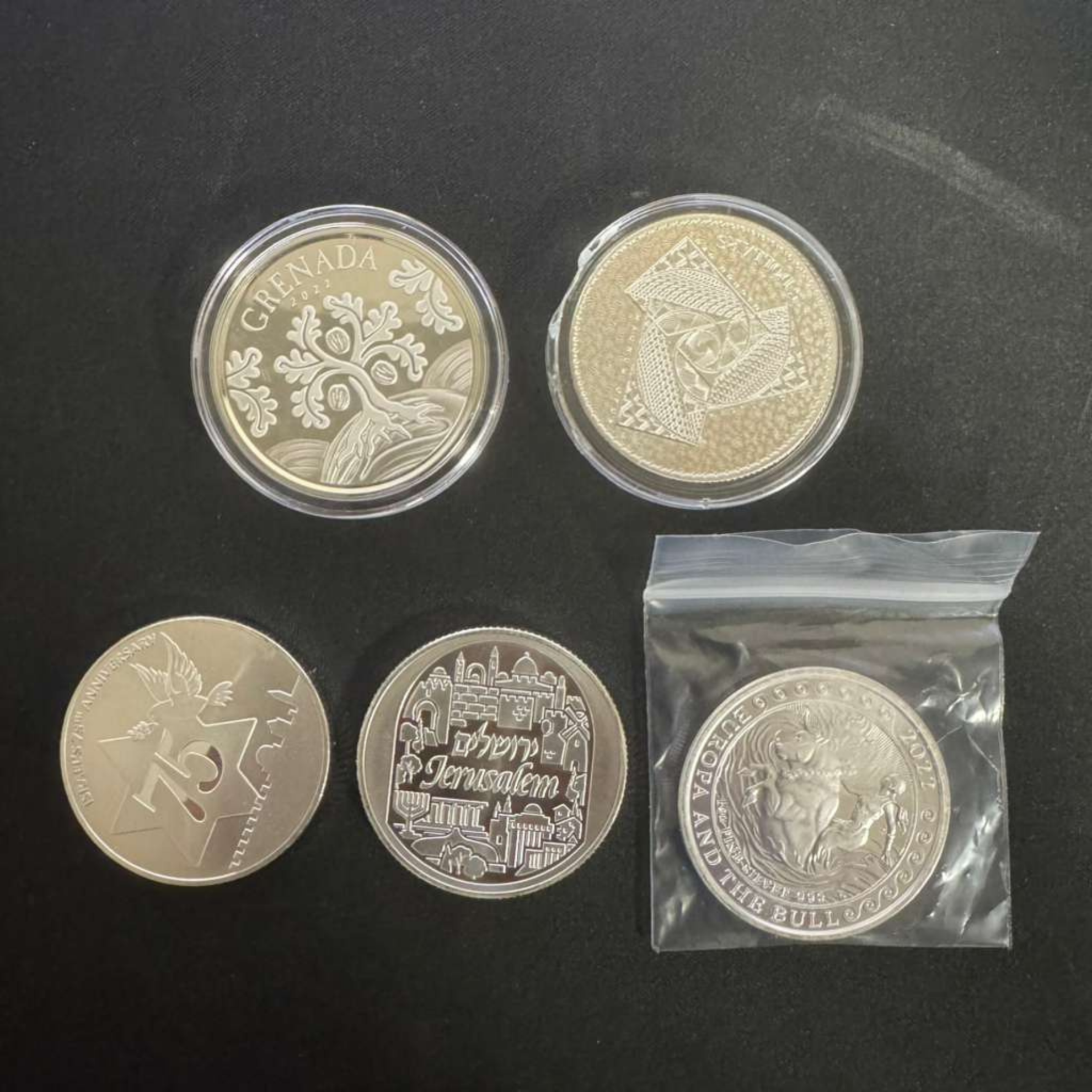 Picture of 3 oz .999 Fine Silver Bullion Pack – Random Circulated Coins – Mixed Mints