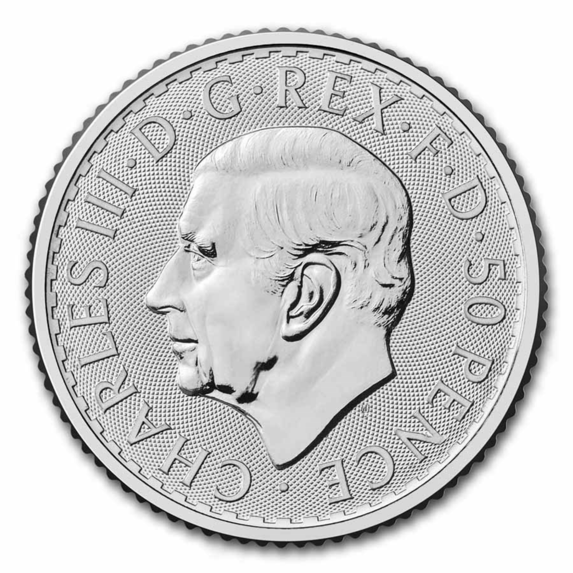 Picture of (Tube of 19) 2025 Royal Mint Great Britain Britannia 1/4 oz Silver Coin - BU