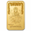 Picture of 2025 Pamp Sussie Diwali Lakshmi & Rangoli 5 Gram Gold Bar - In Assay Card