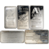 Picture of 10 oz 999 Fine Silver Bar – Secondary Market (Random Brand & Design, Circulated)