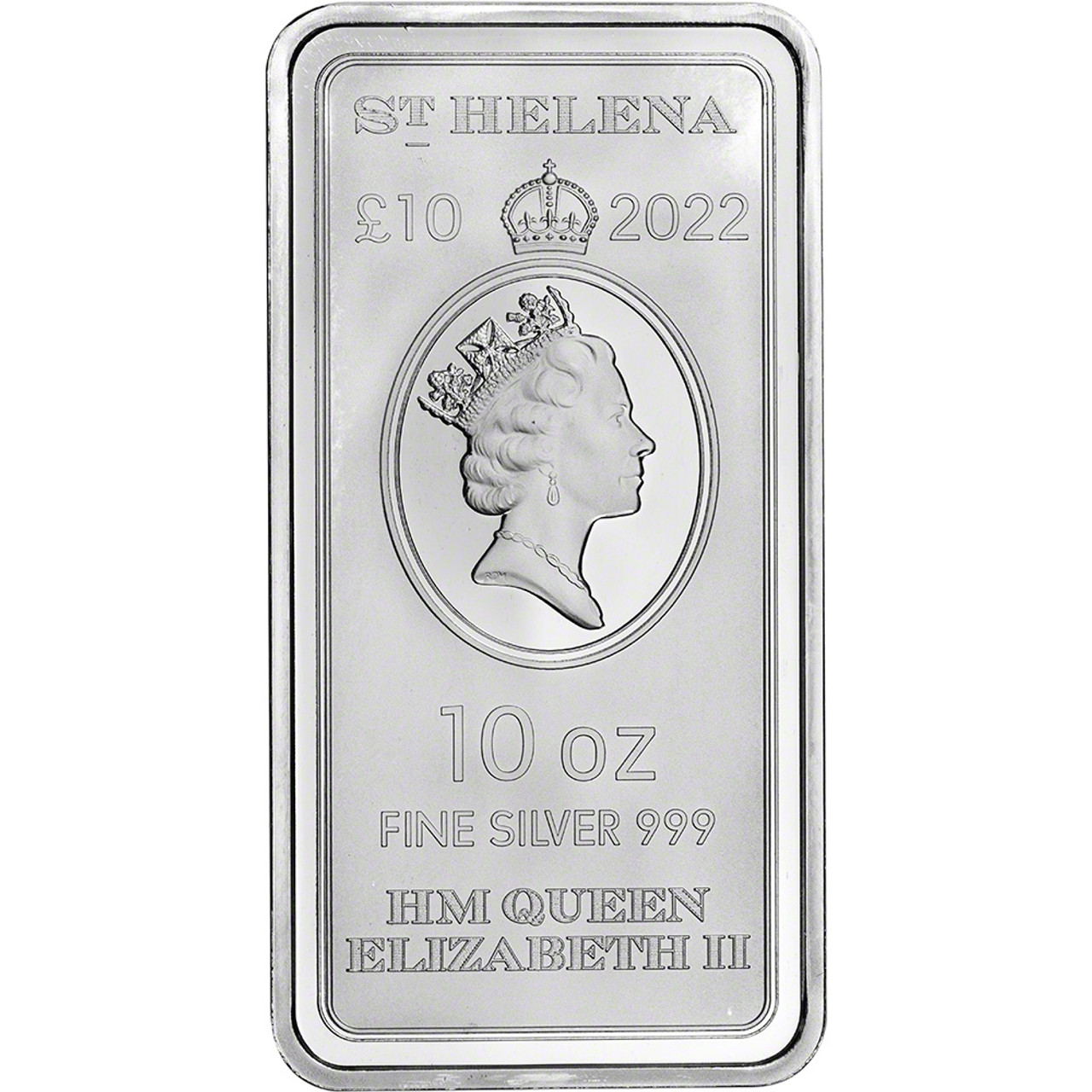 Picture of 2022 East India Company St Helena Britannia 10 oz Silver Bar - Sealed