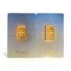 Picture of (Lot of 2) Pamp Am Yisrael Chai 10 Gram Gold Bar (Ultra Low Sequential Serials)