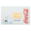 Picture of 2026 Pamp Coca Cola Polar Bear & Friends 5 Gram Gold Bar - In Assay w/Sleeve
