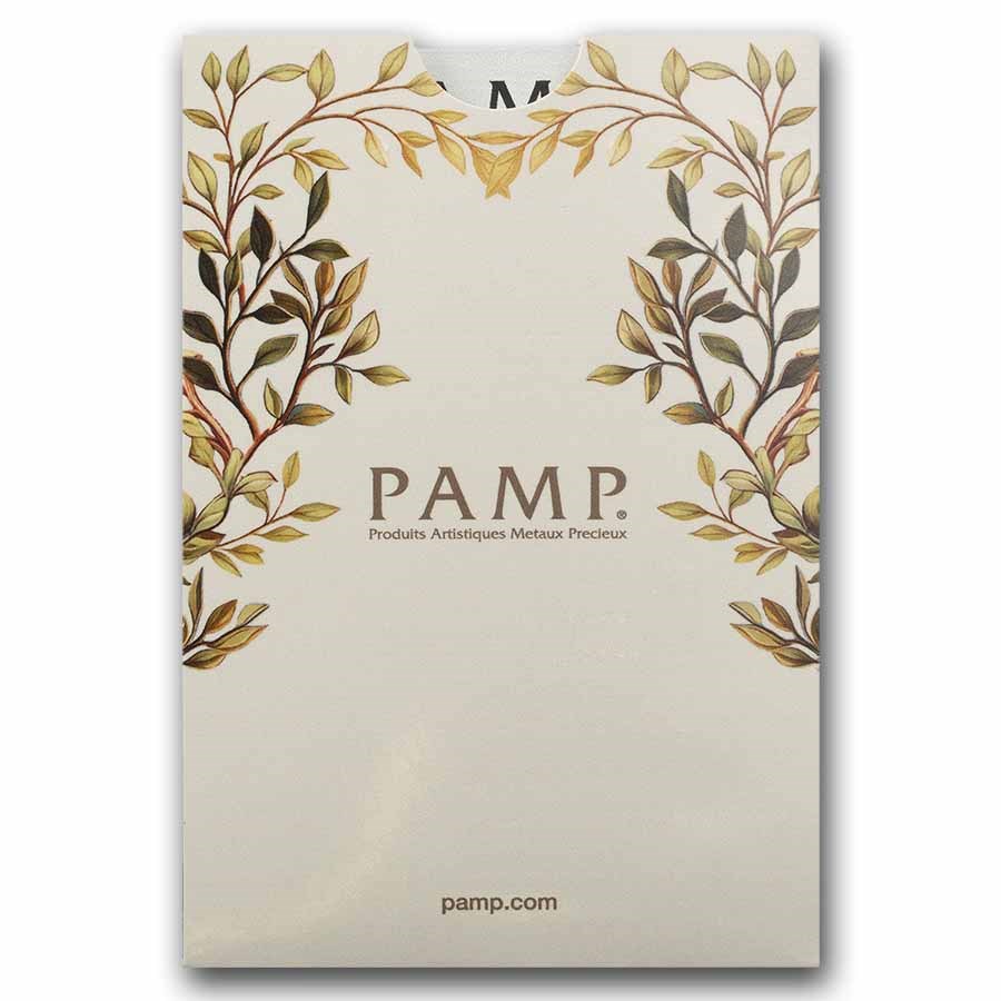 Picture of 2025 Pamp Suisse Cross of Christianity 5 Gram Gold Bar - In Assay w/Sleeve