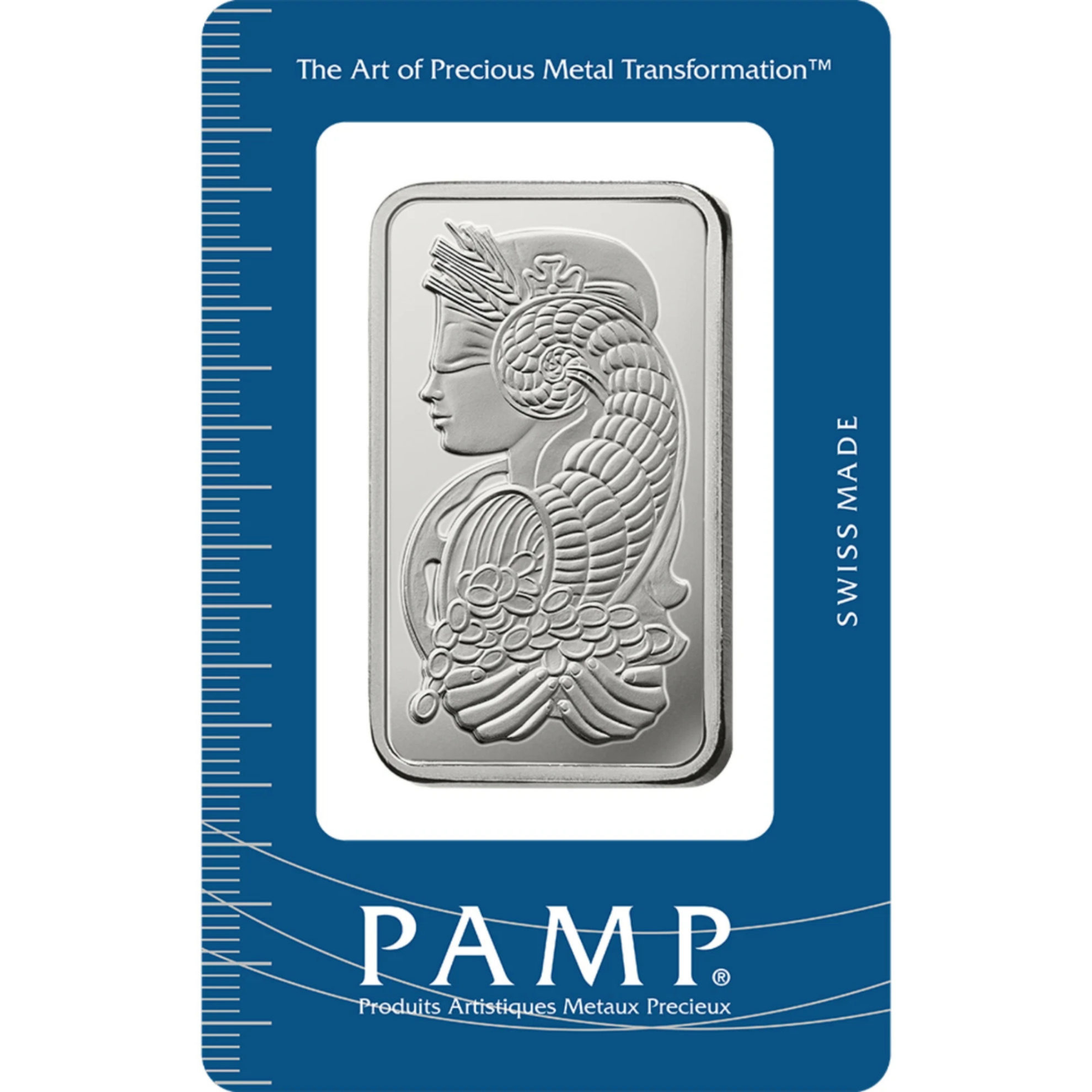 Picture of Pamp Suisse Lady Fortuna 1 oz Silver Bar - In Assay