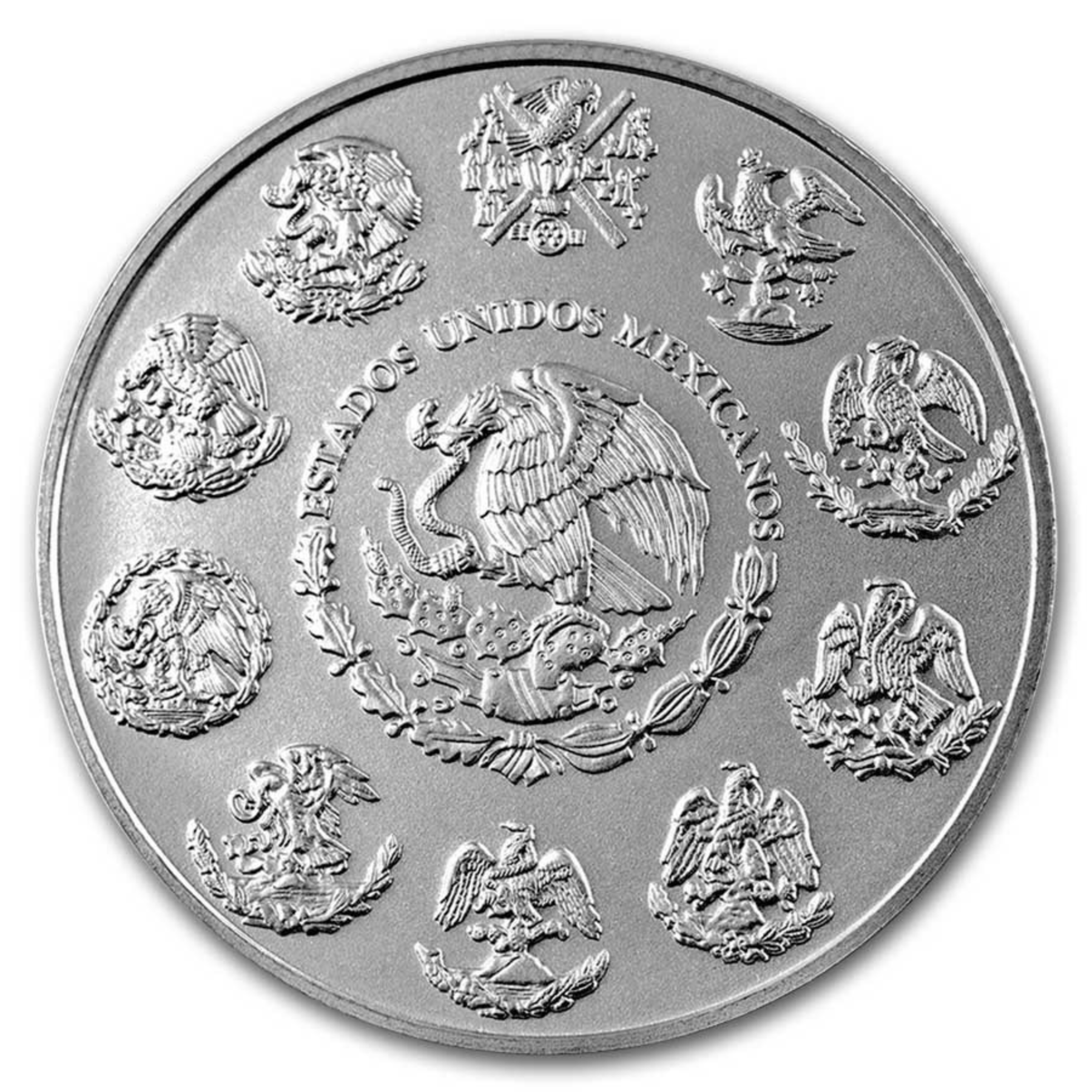 Picture of 2024 Mexico 1 Kilo (1000 Gram) BU Libertad Coin - In Capsule