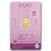 Picture of Pamp Suisse Barbie Valentine's Day 1 Gram Gold Bar - In Assay