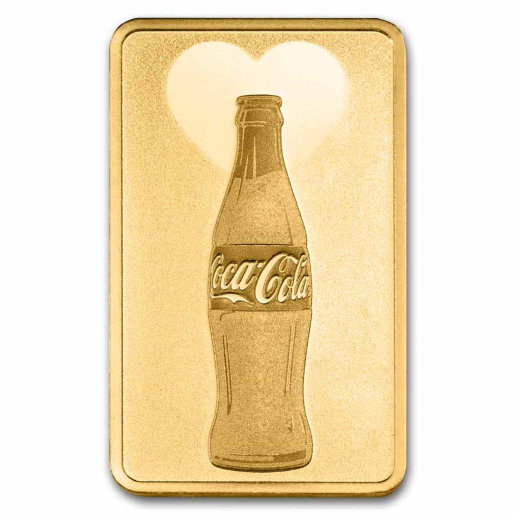 Picture of 2026 Pamp Coca-Cola Valentine's Love 1 Gram Goid Bar