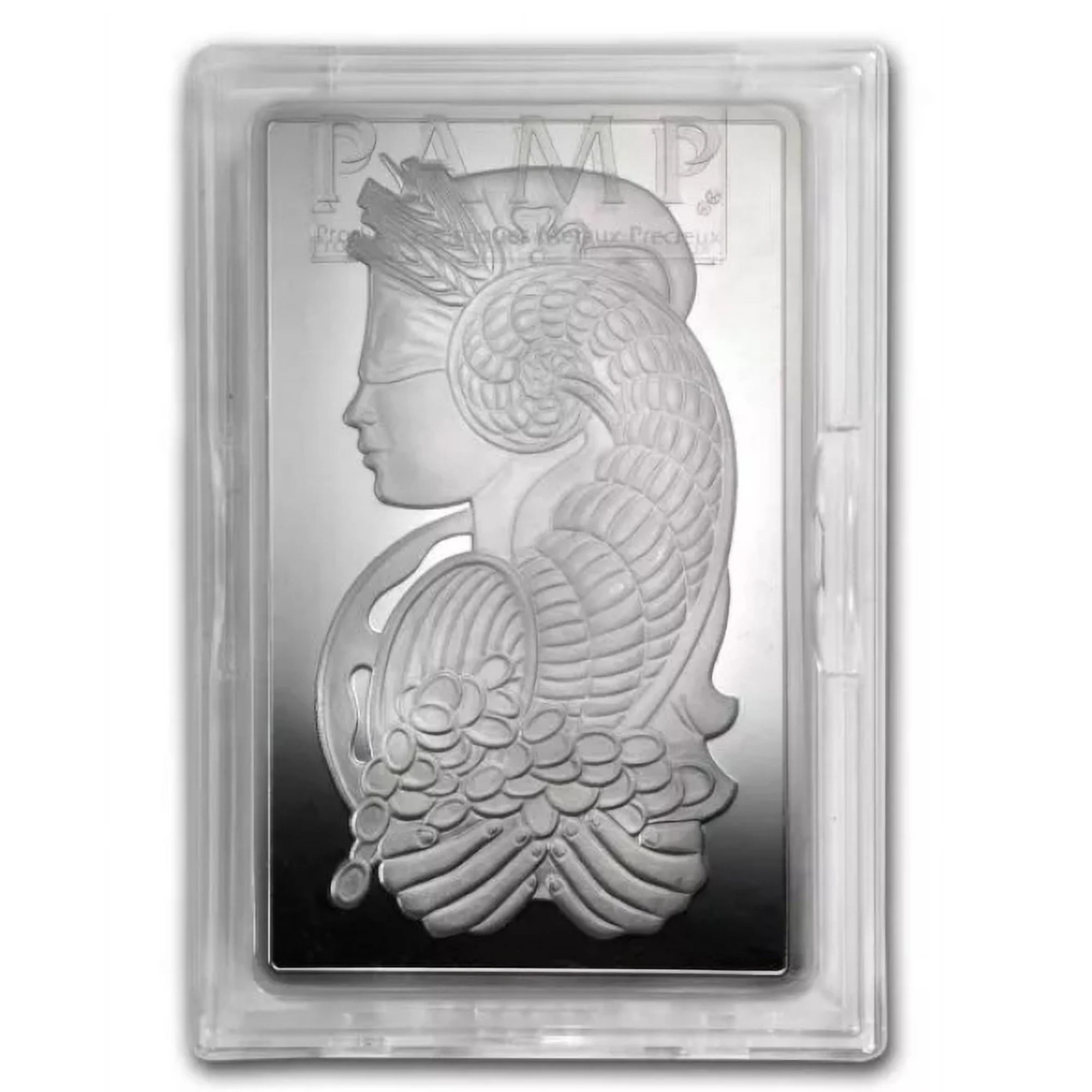 Picture of Pamp Suisse Lady Fortuna 10 oz Silver Bar - Hard Case + Coa