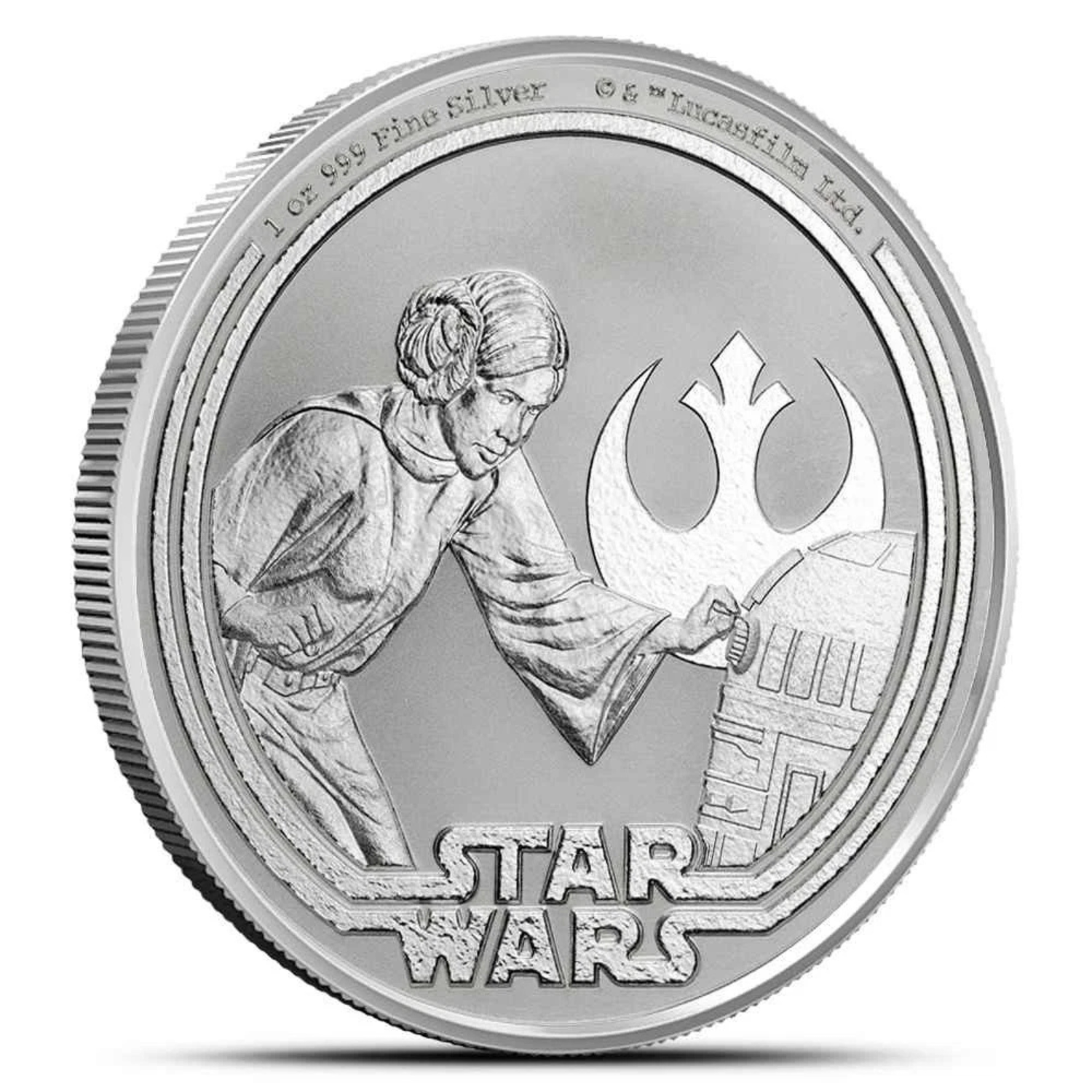 Picture of 2025 Niue Star Wars Princess Leia 1 oz Silver Coin