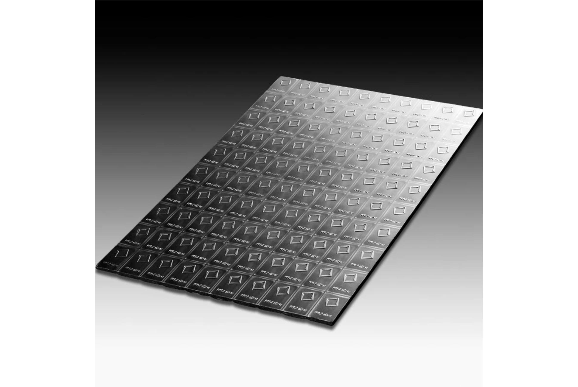 Picture of (Lot of 2) Valcambi 100 x 1 Gram Silver Bar CombiBar (100 Grams) - In Assay Card