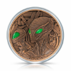 Picture of Glow in the Dark 5 oz Copper Coin - In Capsule