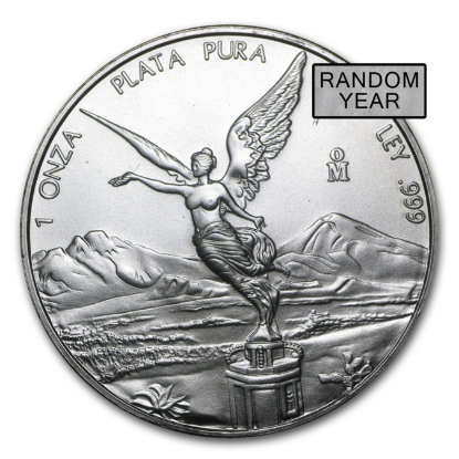 Picture of Mexico Libertad 1 oz Silver Coin BU – Random Year