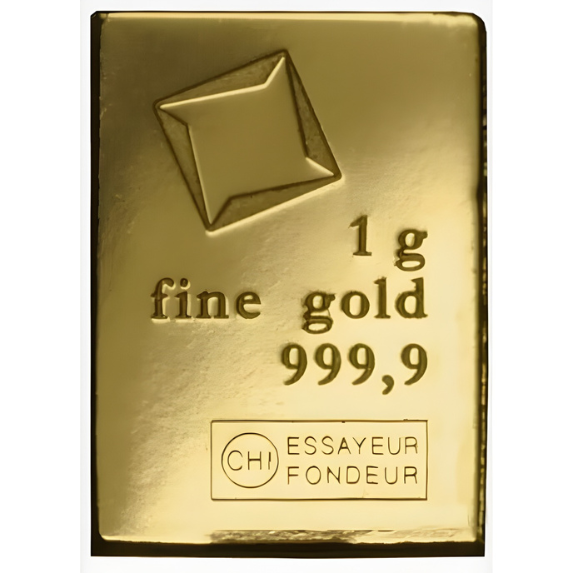 Picture of Valcambi 1 Gram Gold Bar Breakable