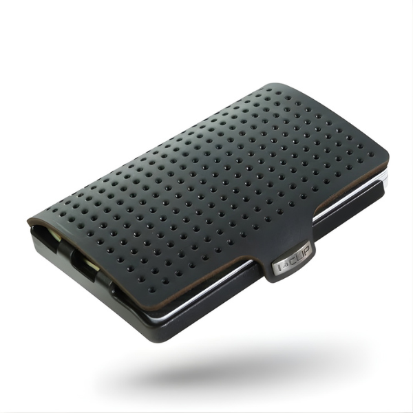 Picture of I-Clip Money Clip Wallet w/ Integrated Heimerle + Meule (H+M) 2.5 Gram Gold Bar