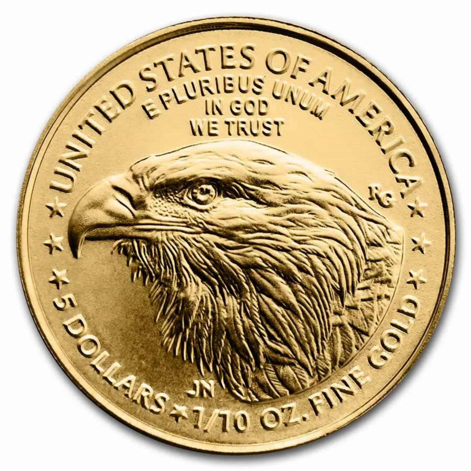 Picture of American Gold Eagle (AGE) 1/10 oz Gold Coin - Random Year