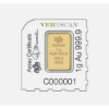 Picture of Pamp Suisse Lady Fortuna 1 Gram Gold Bar - Veriscan Assay