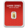 Picture of 2026 Lunar Series Year of the Horse 1 Gram Gold Bar - In TEP