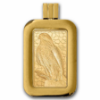 Picture of Pamp Suisse Arabian Falcon 5 Gram Gold Bar - w/ Assay & Frame