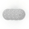 Picture of (Lot of 4) GSM Aztec Mayan Calendar 1 oz (4 x 1/4 oz) Silver Round