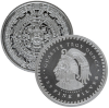 Picture of (Lot of 8) GSM Aztec Mayan Calendar 2 oz (8 x 1/4 oz) Silver Round
