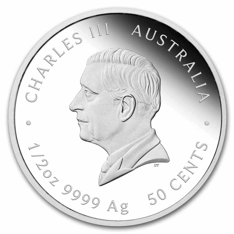 Picture of 2026 Perth Mint Year of the Horse 1/2 oz Silver Coin - In Capsule