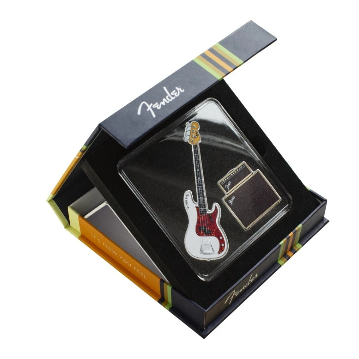 Picture of PAMP Fender Dynamic Duo 2-Coin 2 x 1 oz Silver Set w/ Low Serial # 0001