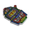 Picture of 2024 Pamp Burton Morris Lucky 7's Slot Machine 1 oz Silver Coin – Serial #0001