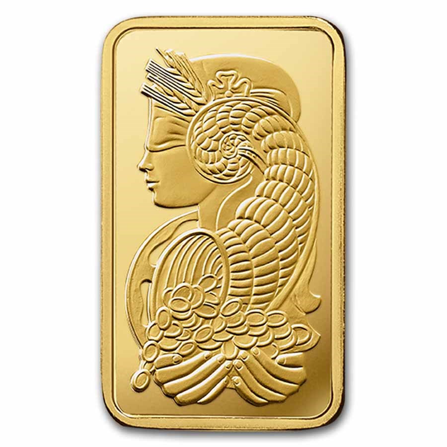 Picture of Pamp Suisse 25x1 Gram Gold Lady Fortuna Bar (Multigram Card)