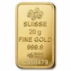 Picture of Pamp Suisse Lady Fortuna 20 Gram Gold Bar - Large Assay Card