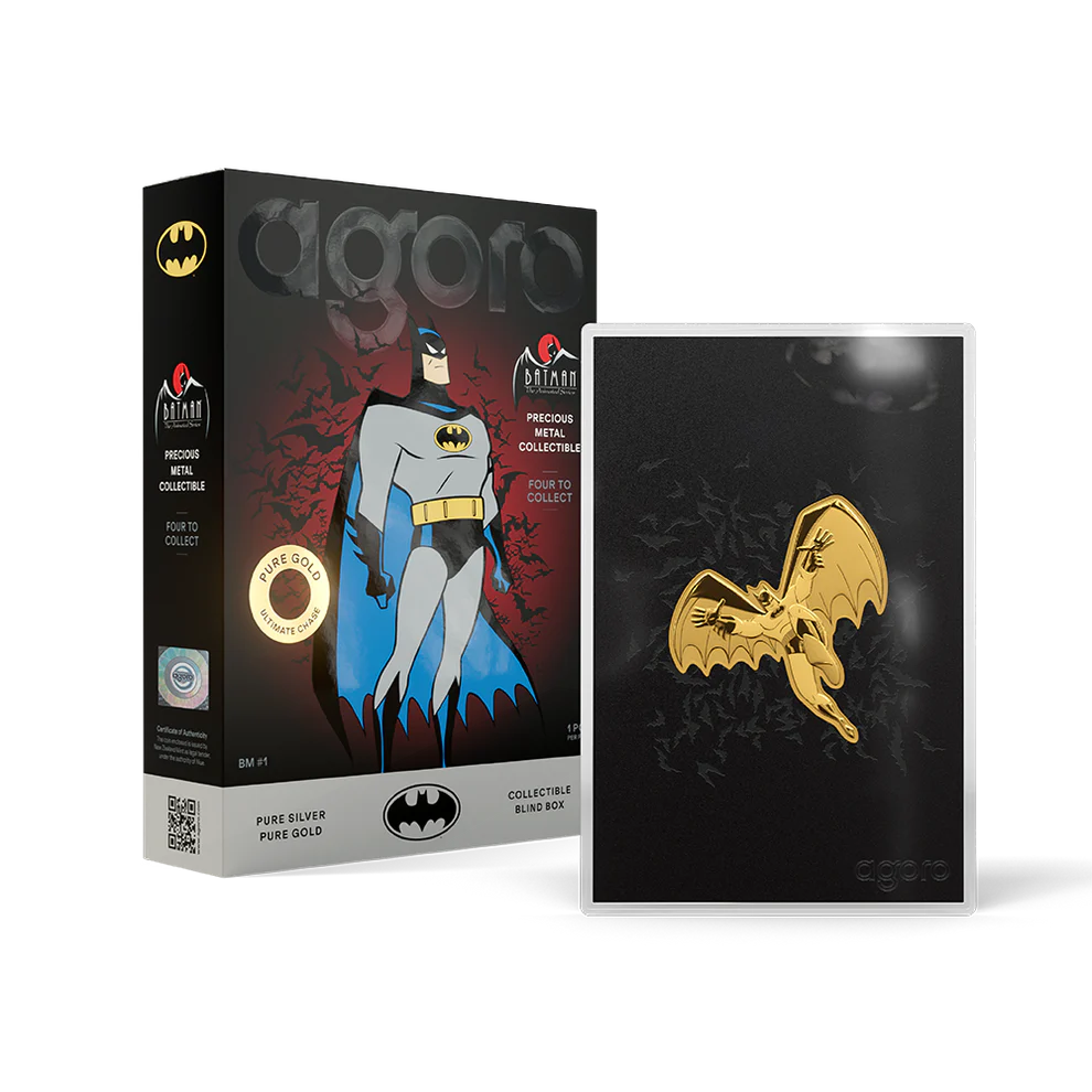 Picture of (Case of 10) 2026 Agoro Disney Batman Blind Box 1/2 oz Silver Coin