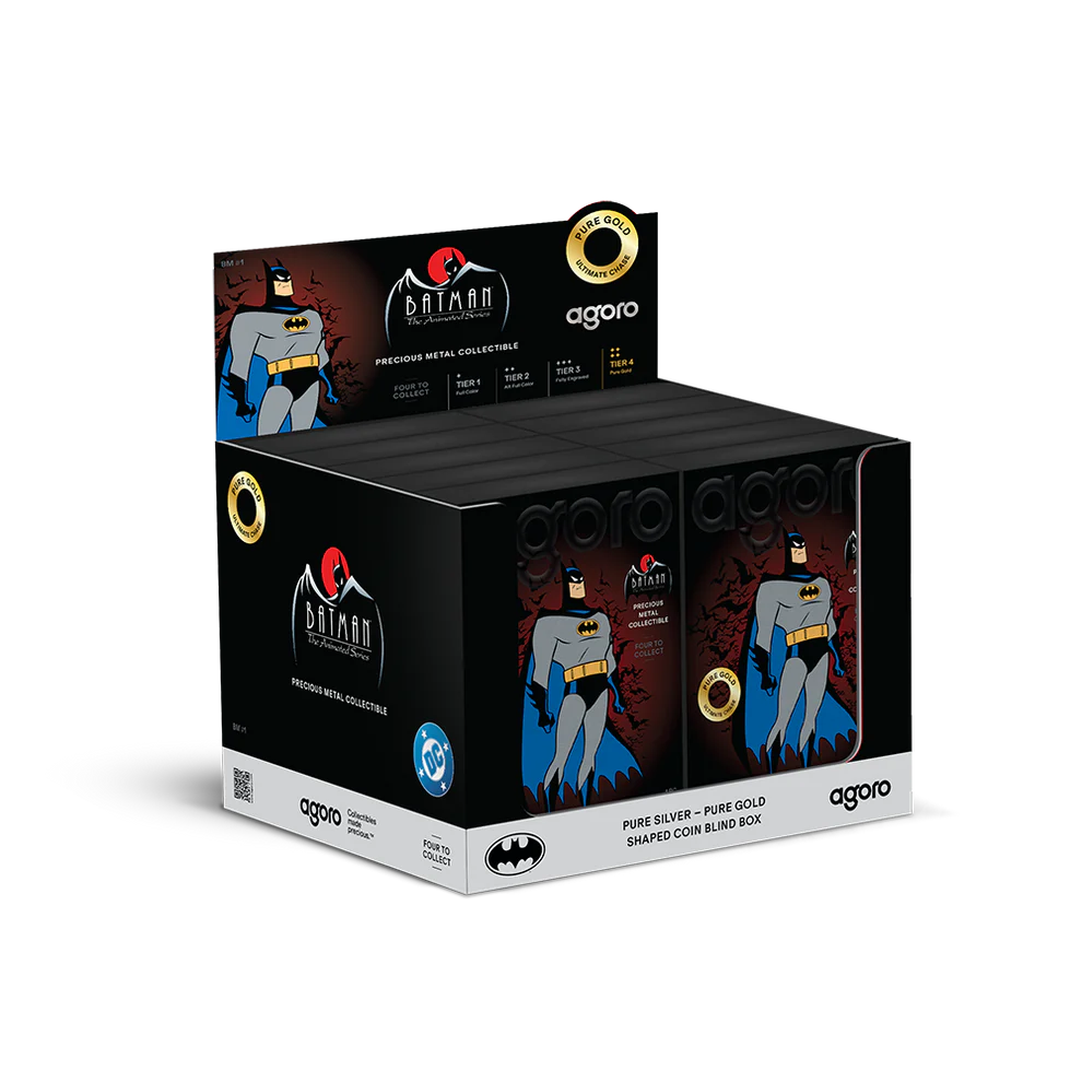 Picture of (Case of 10) 2026 Agoro Disney Batman Blind Box 1/2 oz Silver Coin