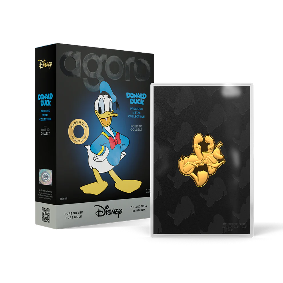 Picture of 2026 Agoro Disney Donald Duck Blind Box 1/2 oz Silver Coin