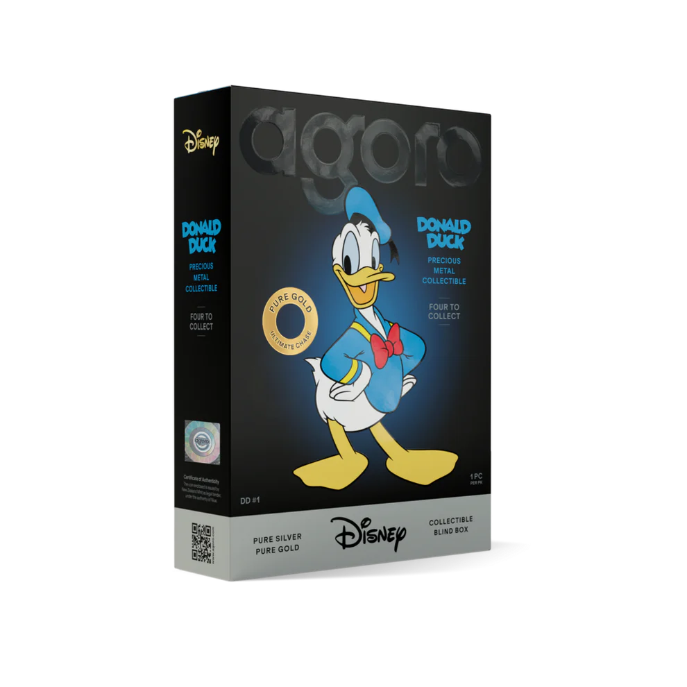 Picture of 2026 Agoro Disney Donald Duck Blind Box 1/2 oz Silver Coin