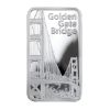 Picture of Pamp Historical Landmark - San Francisco Golden Gate Bridge 1 oz Silver Bar